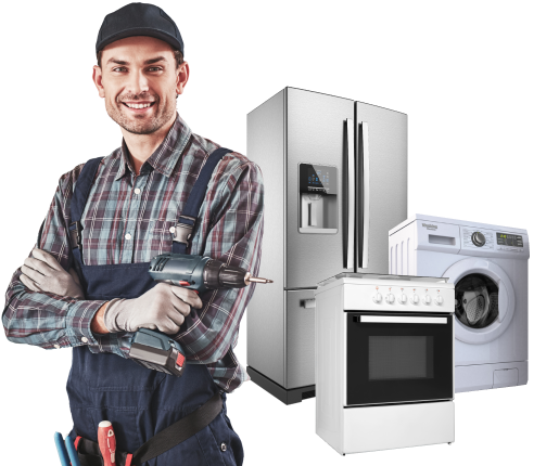 repairman and equipment